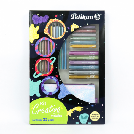 Set creativo edición Metálico - Pelikan