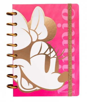 Cuaderno Mooving Minnie Mouse Loops con discos A5