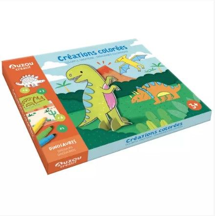 Mi caja de artista - Creaciones coloridas - Dinosaurios