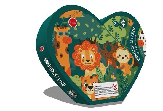 Puzzle Royal - Animales Selva