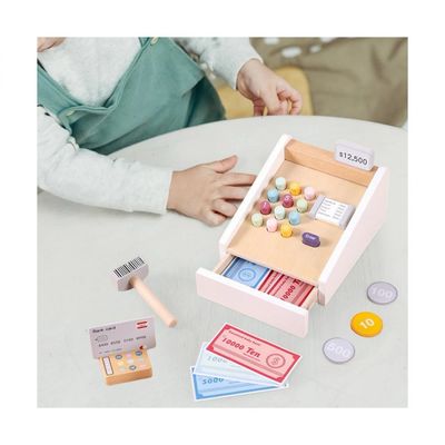 Caja registradora en madera