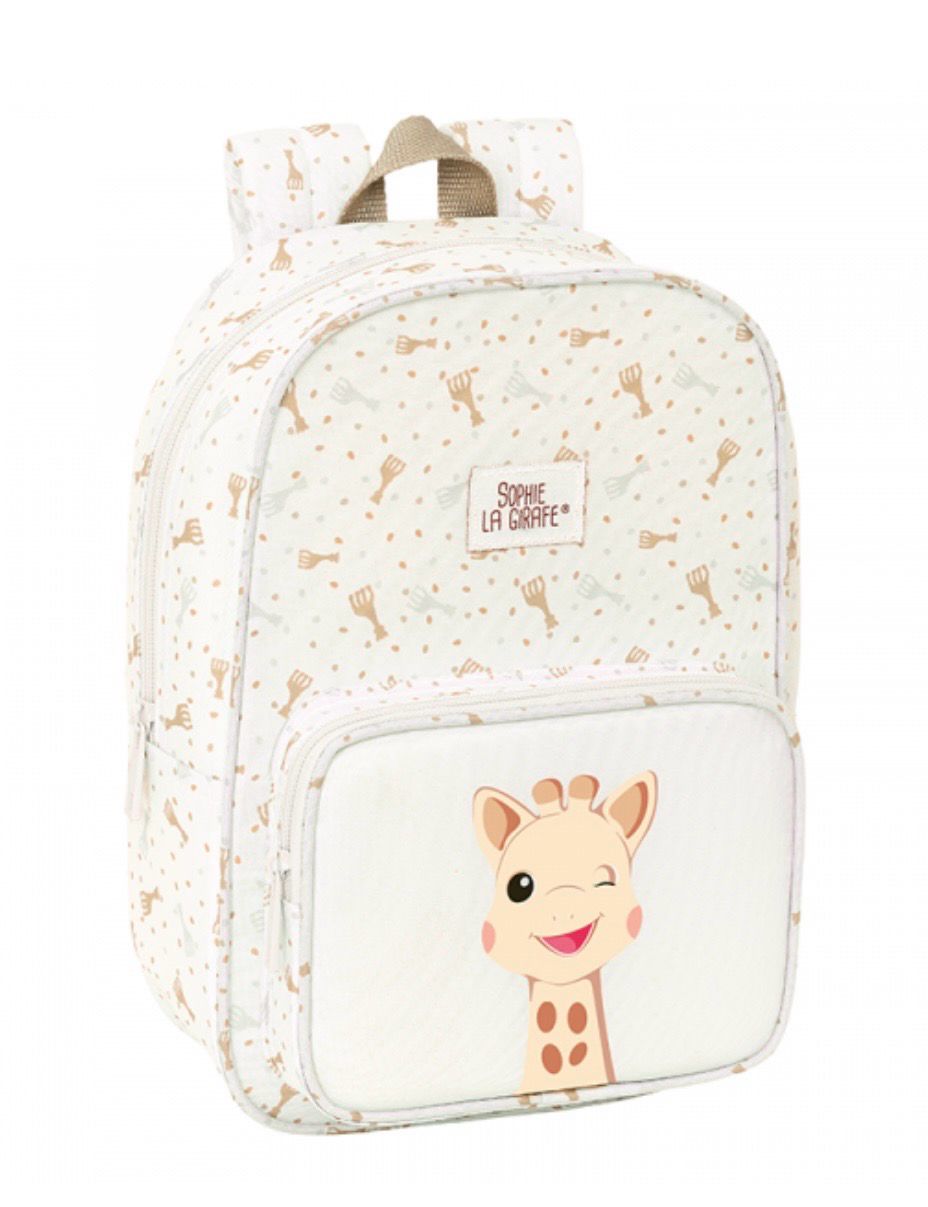 Mochila infantil Safta Sophie la girafe de espalda 28 cm
