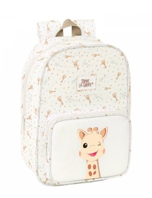 Mochila infantil Safta Sophie la girafe de espalda 28 cm