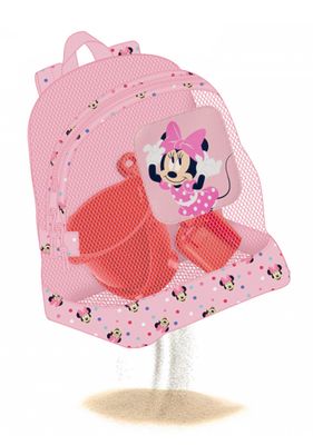Mochila anti- arena Safta Minnie Mouse de espalda 24 cm