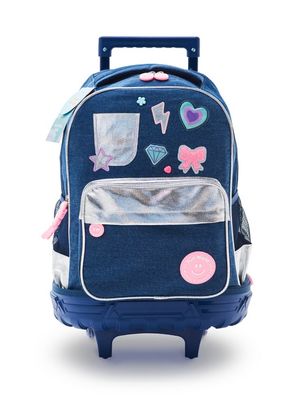 Mochila 18″ Fun World carro desmontable Chic - Azul