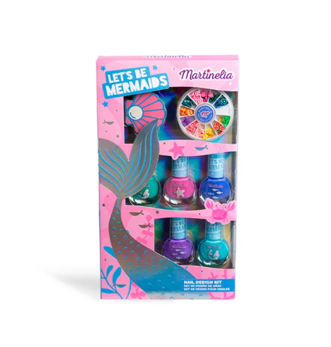 Kit para diseño de uñas Martinelia Let´s be mermaids