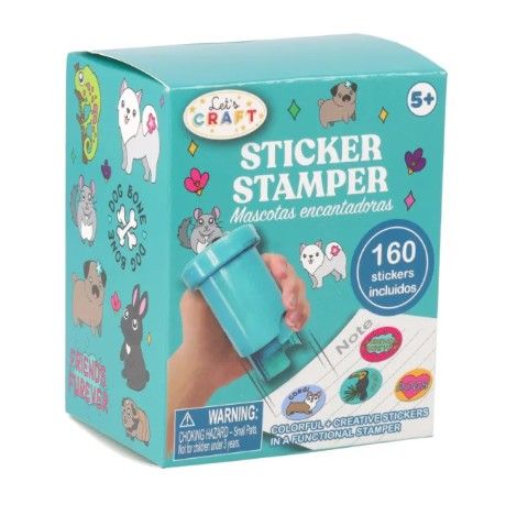 Sello de stickers Mascotas encantadoras