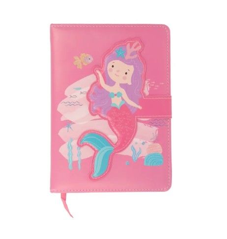 Cuaderno acolchonado con cierre magnético colección Sirena