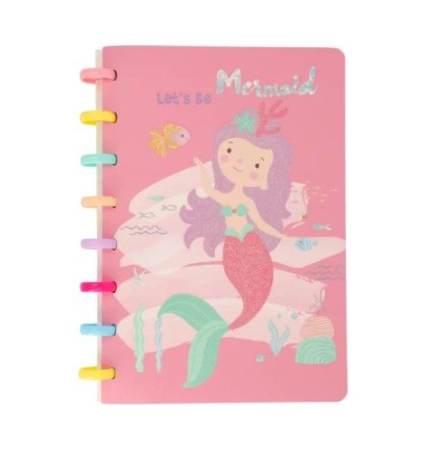 Cuaderno de discos colección Sirena A5 80 hojas