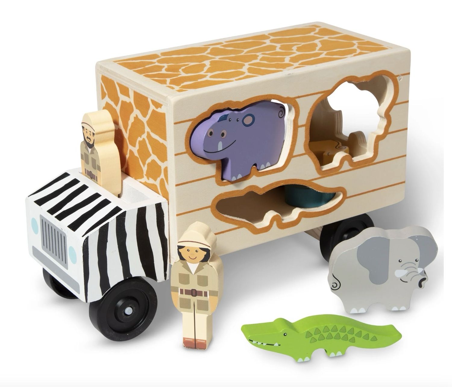 Camión Safari con encastre de animales - Melissa &amp; Doug