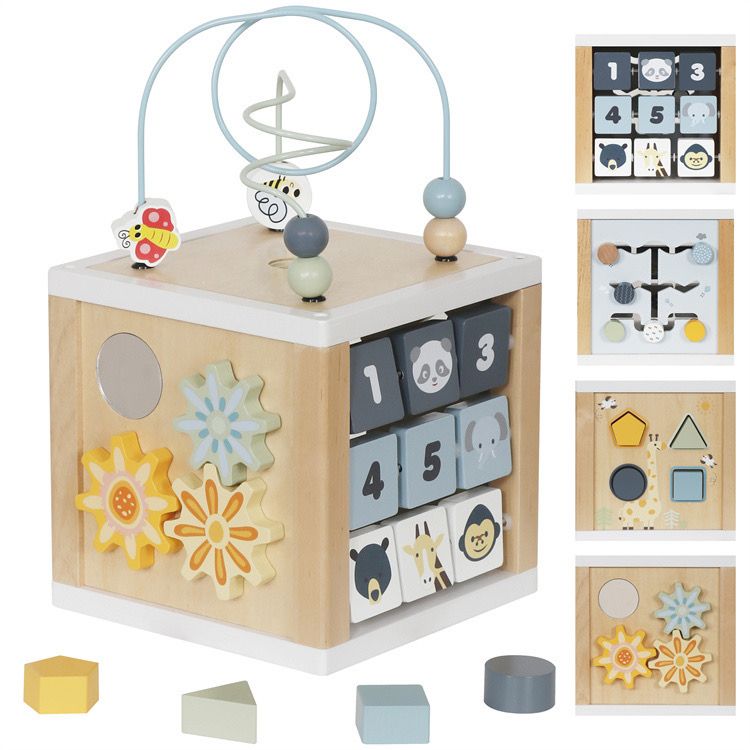 Cubo de actividades Montessori