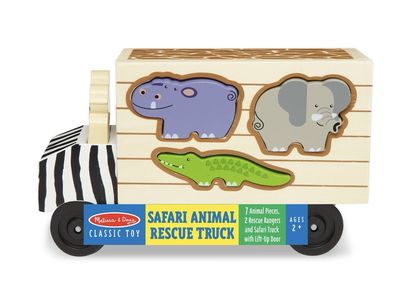 Camión Safari con encastre de animales - Melissa &amp; Doug