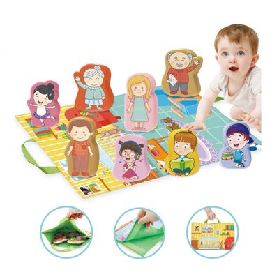 Juegos de familia de tela