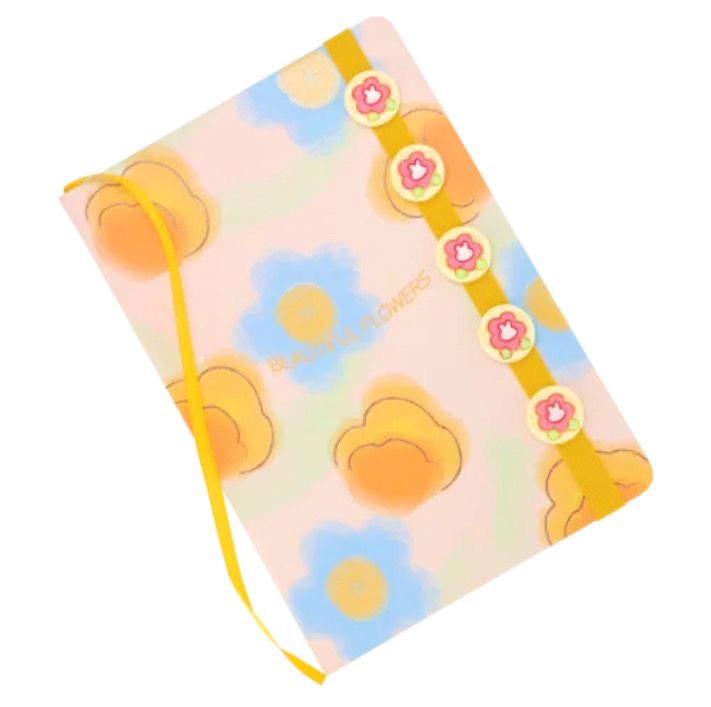 Cuaderno tapa dura diseños florales surtidos