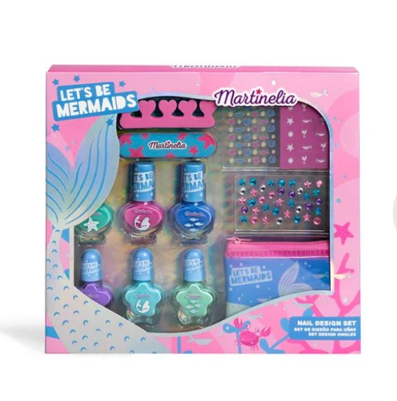 Set para diseño de uñas Martinelia Let´s be mermaids