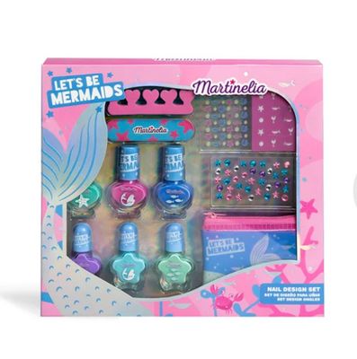 Set para diseño de uñas Martinelia Let´s be mermaids