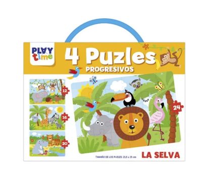 Puzles progresivos la selva Imagiland