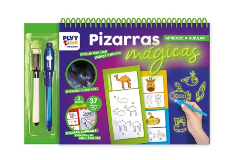 Pizarra luminosa mágica Imagiland Aprende a dibujar