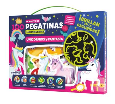Maletin de stickers luminiscentes Imagiland Fantasía