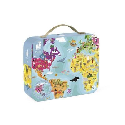 Puzzle reversible Planeta Janod