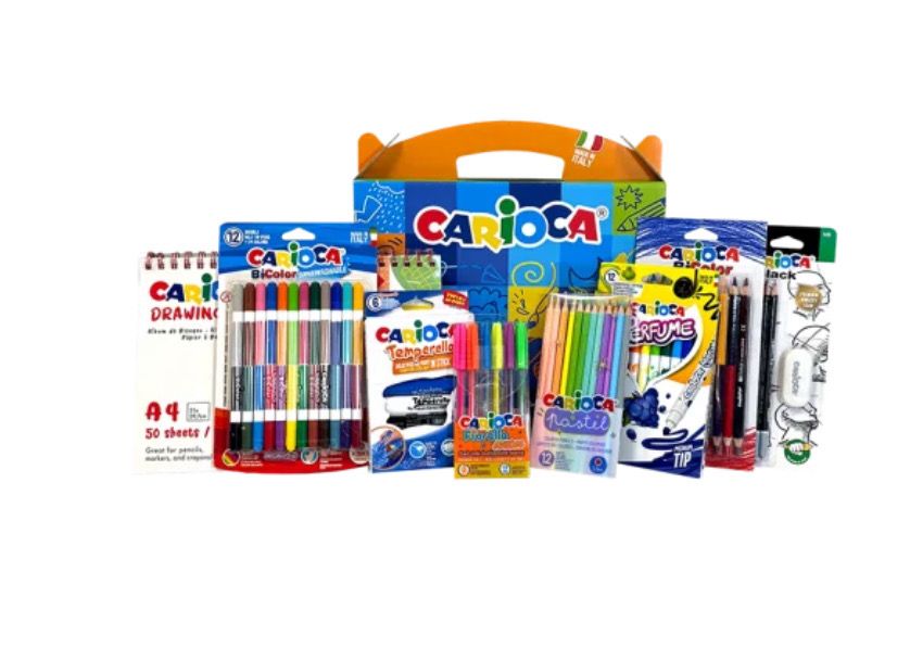 Kit de regalo Carioca L pequeños dibujantes