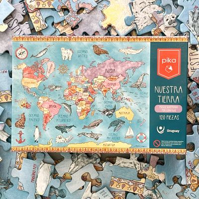 Puzzle Nuestra Tierra 120 piezas