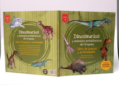 Libro Dinosaurios y animales prehistóricos del Uruguay