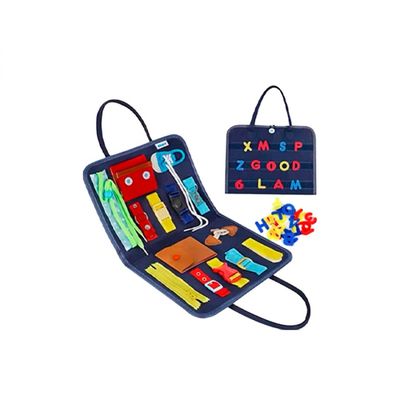 Tablero Sensorial Valija Juego Didactico