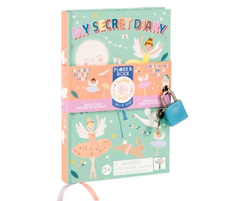 Mi diario secreto con candado Floss &amp; Rock Fantasía encantada
