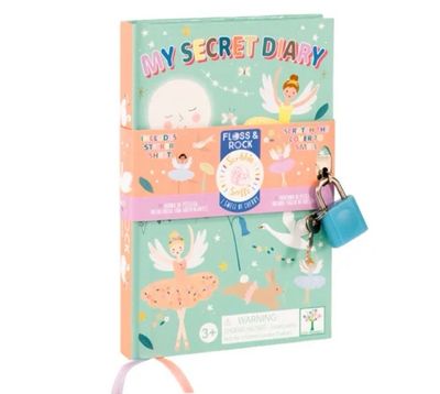 Mi diario secreto con candado Floss &amp; Rock Fantasía encantada