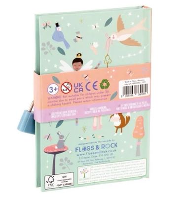 Mi diario secreto con candado Floss & Rock Fantasía encantada