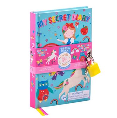 Mi diario secreto con candado Floss &amp; Rock Fantasía Hadas