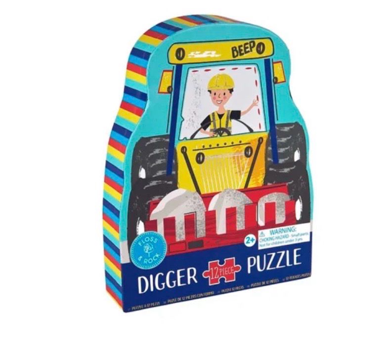 Puzle de 12 piezas Floss &amp; Rock Construcción