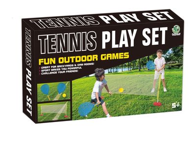 Set de tennis - Red con paletas y pelota - 200 x 91 cm.