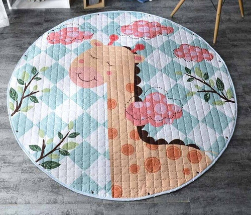 Alfombra Bebé Plegable Tierna Jirafa