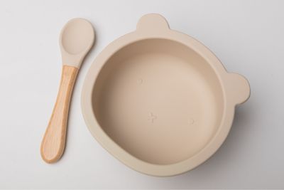 Bowl De Silicona + Cuchara