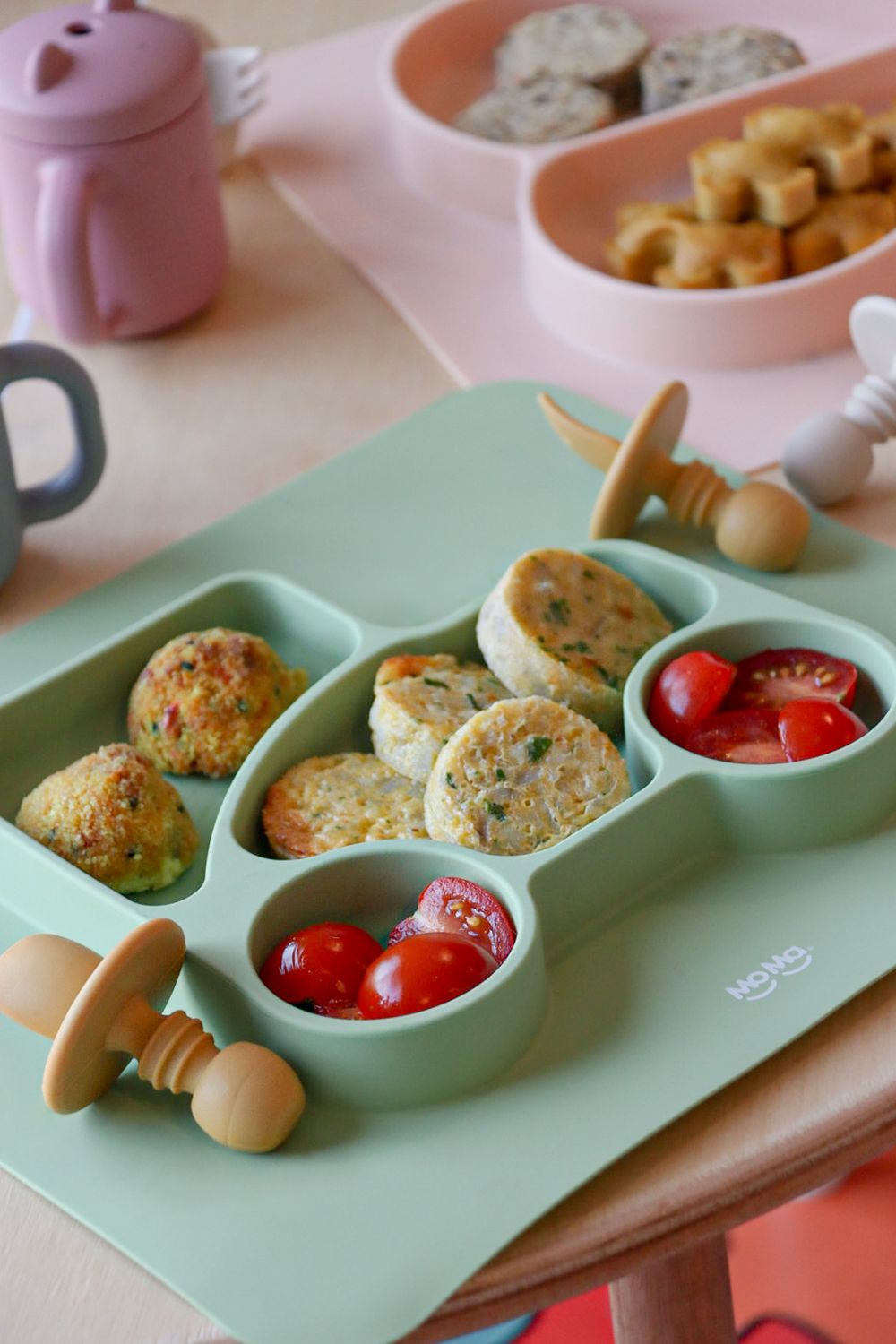 Plato + Mantel 2 En 1 - Tractor