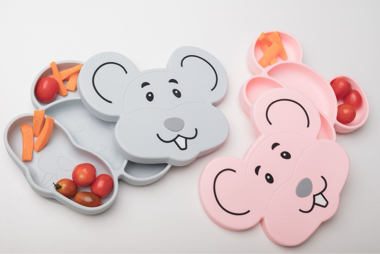 Plato Con Tapa Silicona