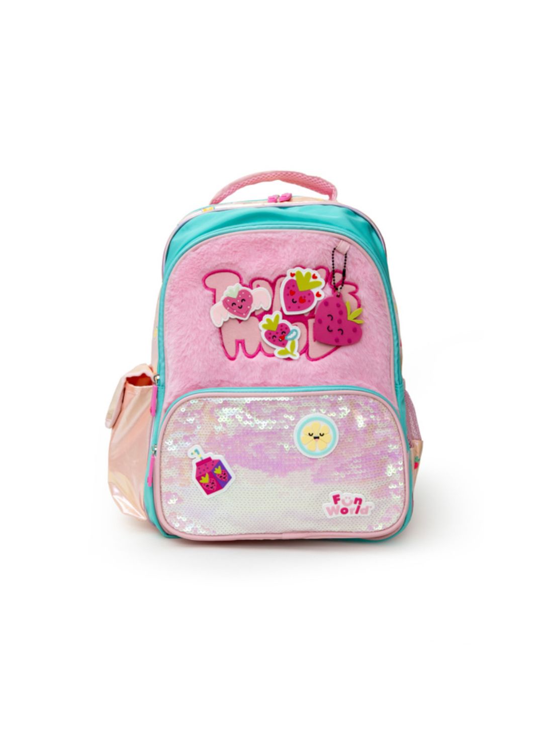 Mochila 17″ Fun World de espalda fresh - Rosa