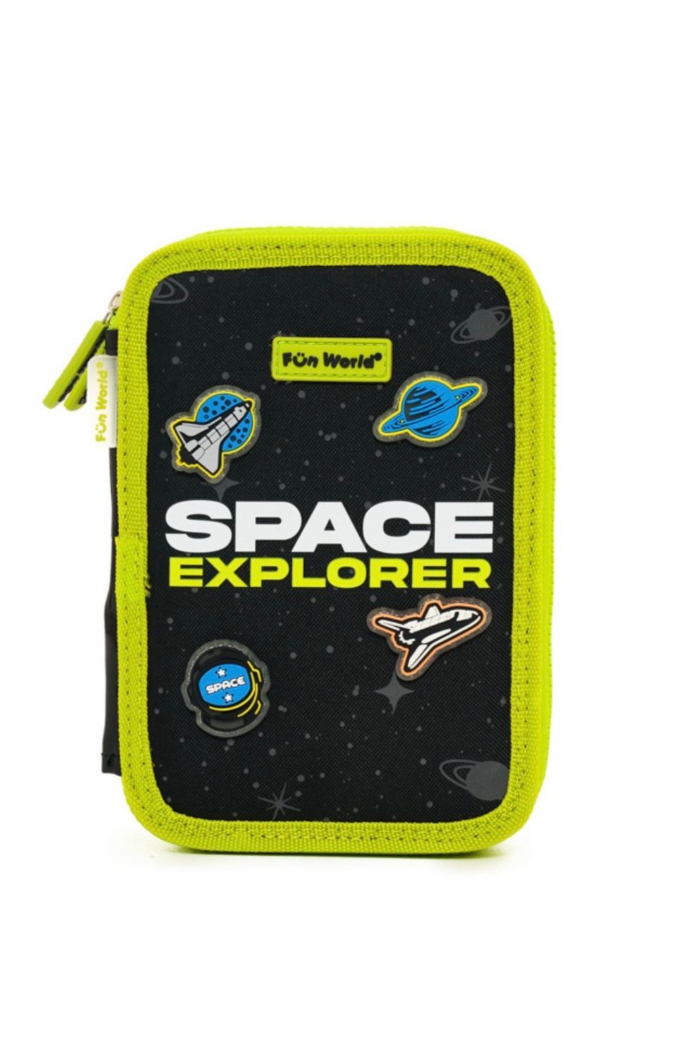 Cartuchera Fun World 2 pisos space