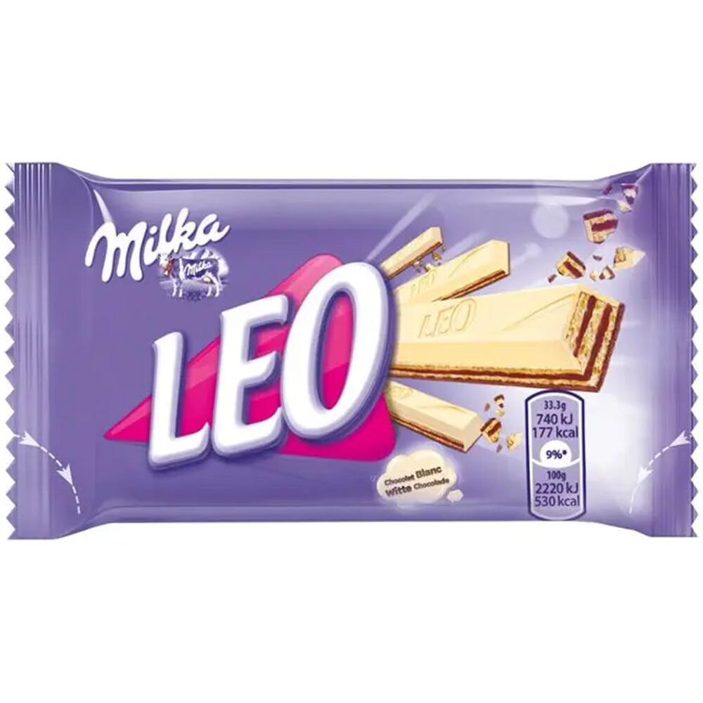 Milka Leo White Chocolate 33g