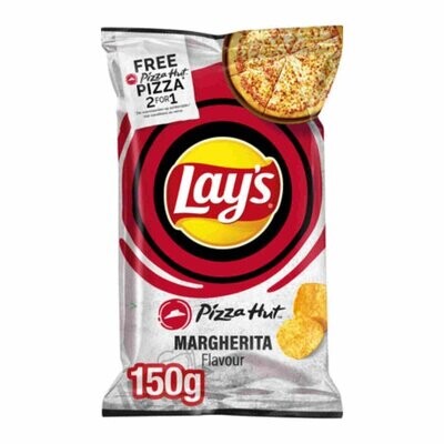 Lays Iconic Restaurant Flavours Pizza Hut 140g