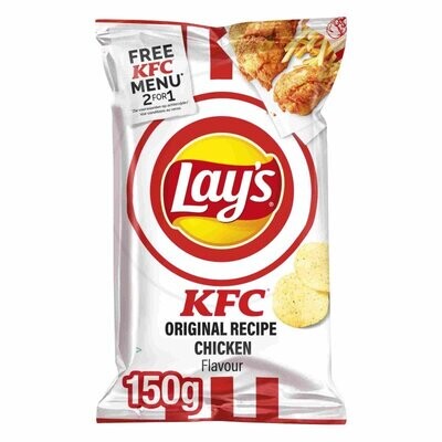 Lays Iconic Restaurant Flavours KFC