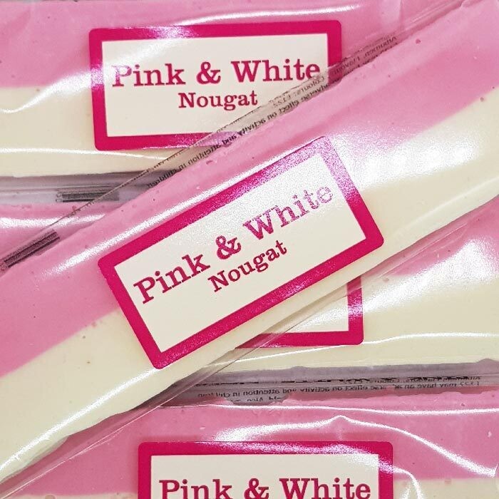Pink & White Nougat 130g