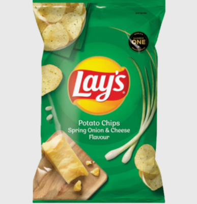 Lays Spring Onion & Cheese 105g