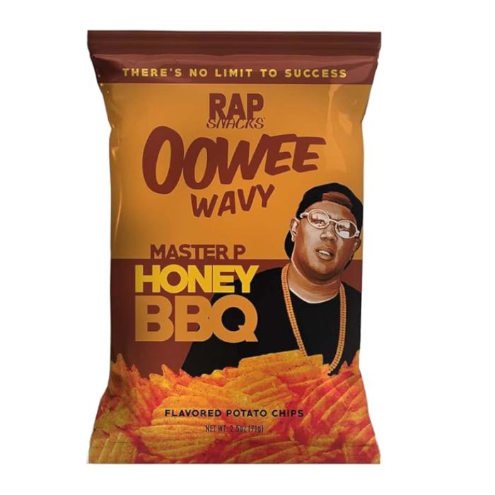 Rap Snacks Master P Wavy Honey BBQ 71g