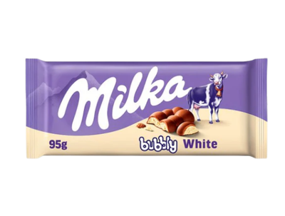 Milka Bubbly White 95g