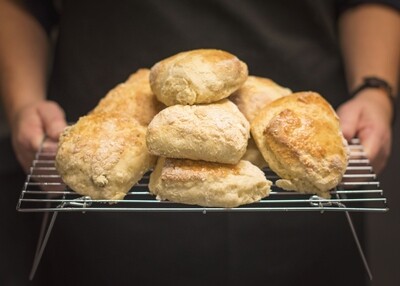 Homemade scones - made fresh every day