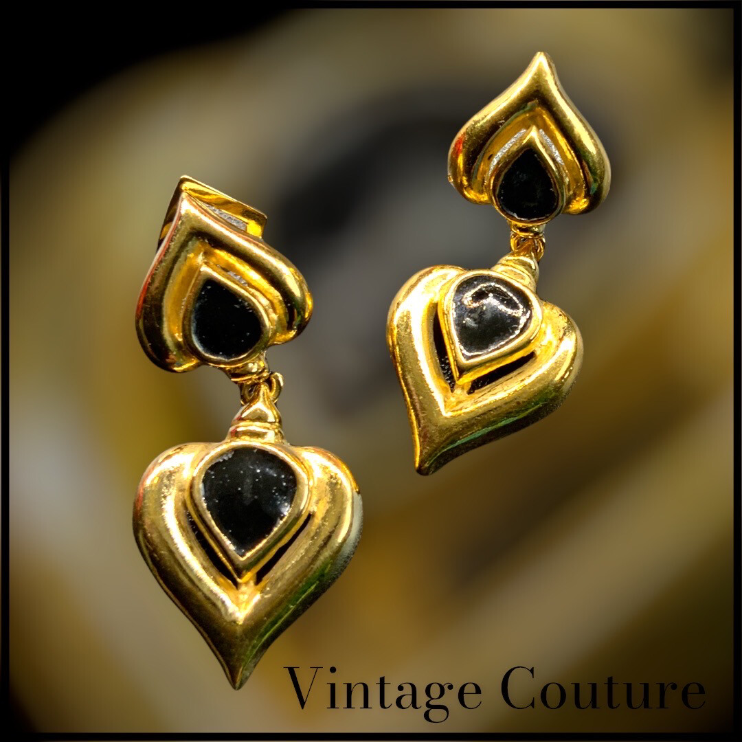 Vintage couture earrings