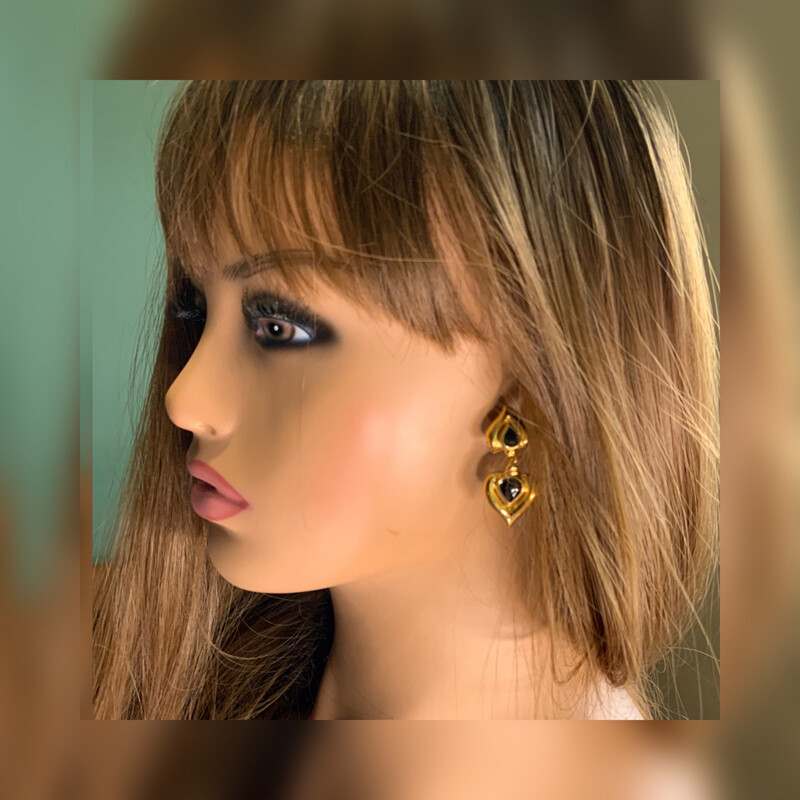 Vintage couture earrings